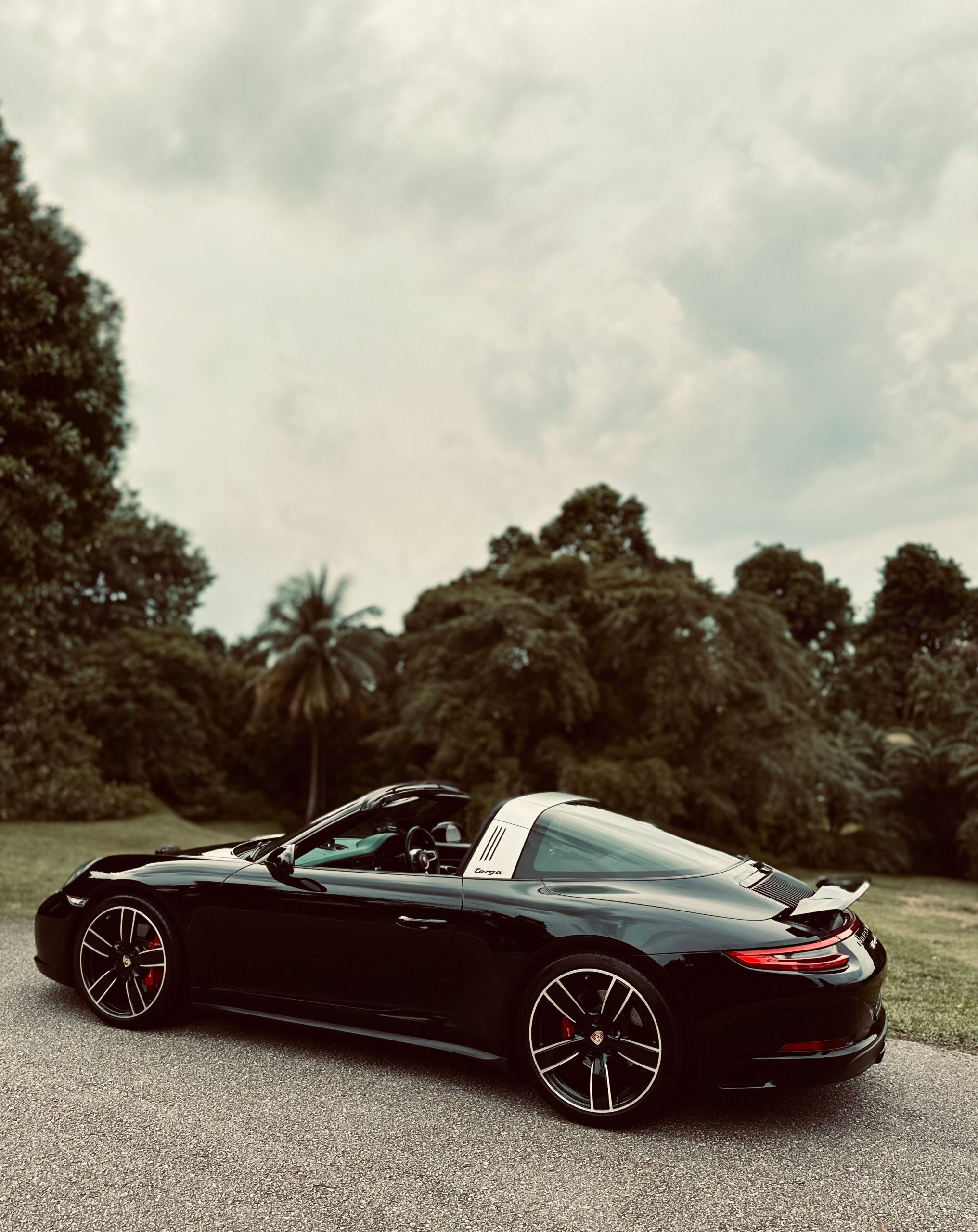 Porsche 911 Targa 4S Side Profile